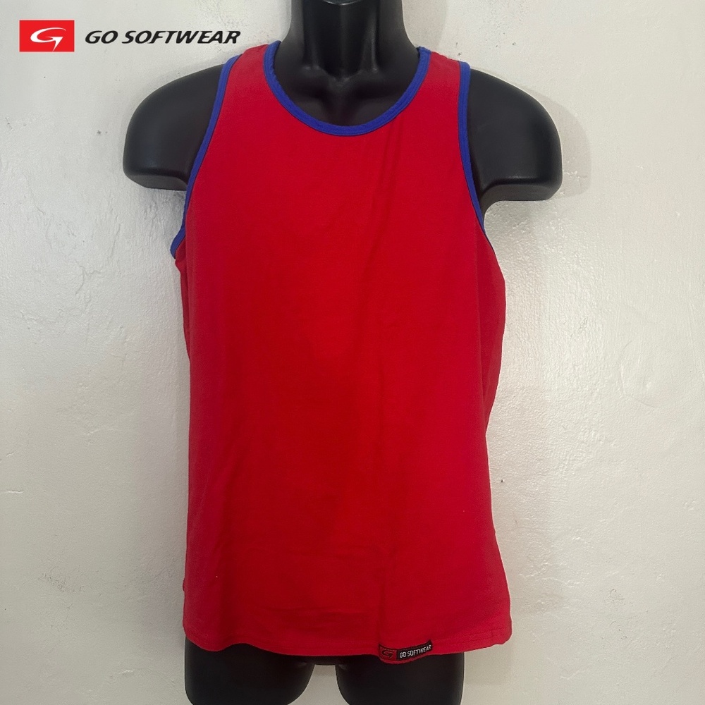 Go Softwear Tank Top Medium Gently worn 95% cotton/5% spandex 18" armpits
